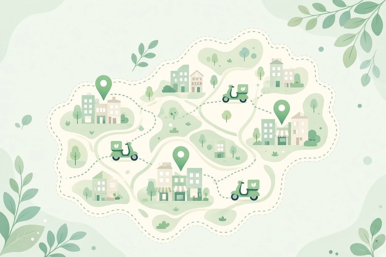GiGo NCR delivery coverage